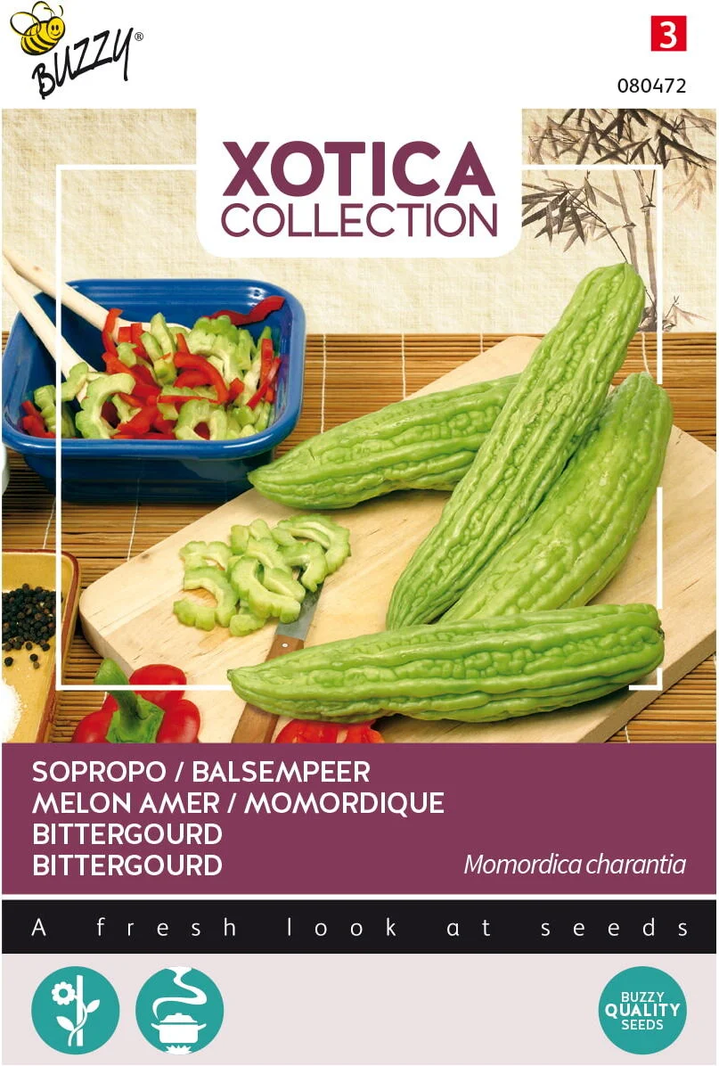 Buzzy® Xotica groentezaad Balsempeer (Sopropo)