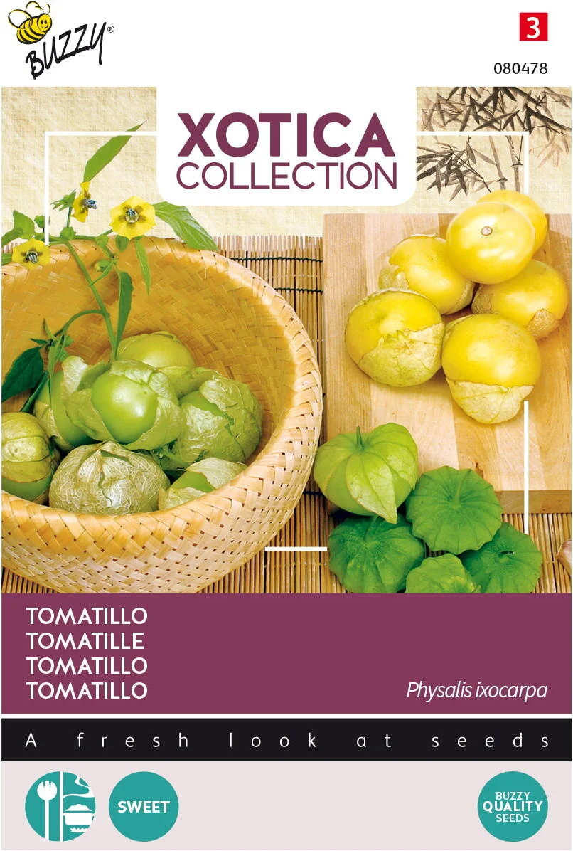 Buzzy® Xotica groentezaad Mexicaanse aardkers (Tomatillo)