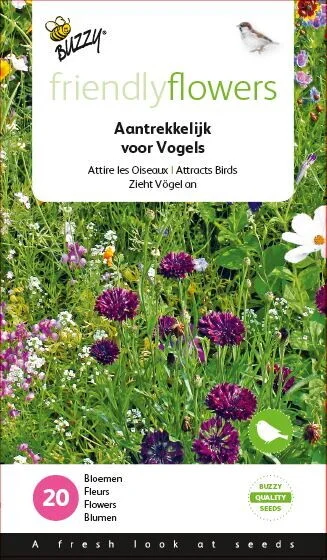 BUZZY Flower mix Vogels voor 15 m²