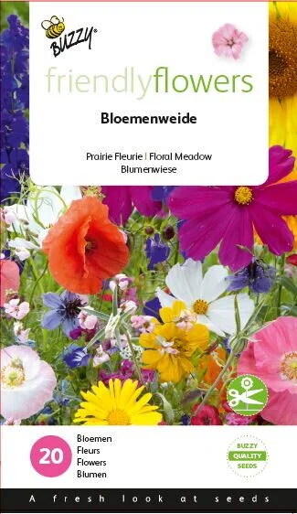 BUZZY Flower mix Bloemenweide voor 15 m²