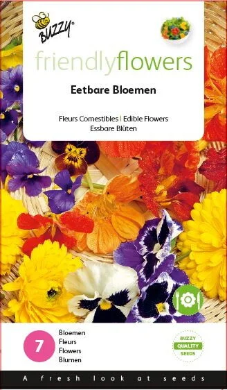 BUZZY Flower mix Eetbare bloemen voor 15 m²