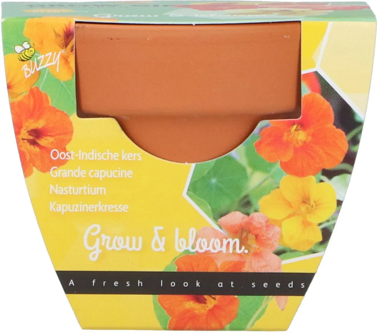 Buzzy bloemenzaad kweekset Oost-indische kers (Tropaeolium)