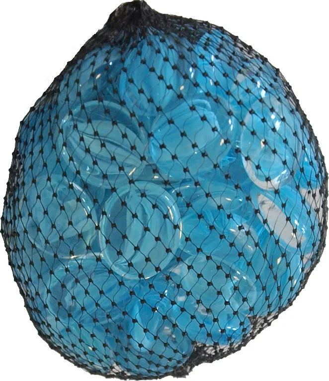 Boon aquarium decoratie Cat Eyes blauw 250 g