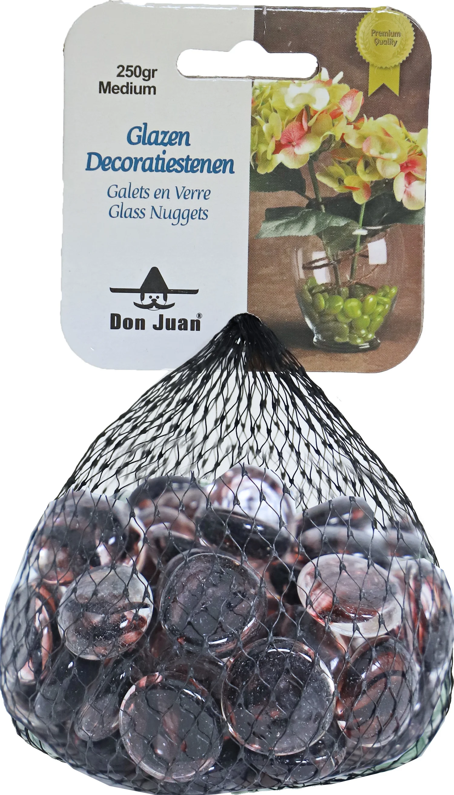 Boon aquarium decoratie Cats Eyes zwart 250 g