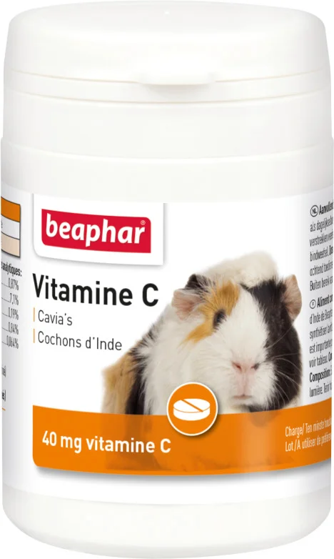 Beaphar vitamine C tabletten cavia 180 stuks