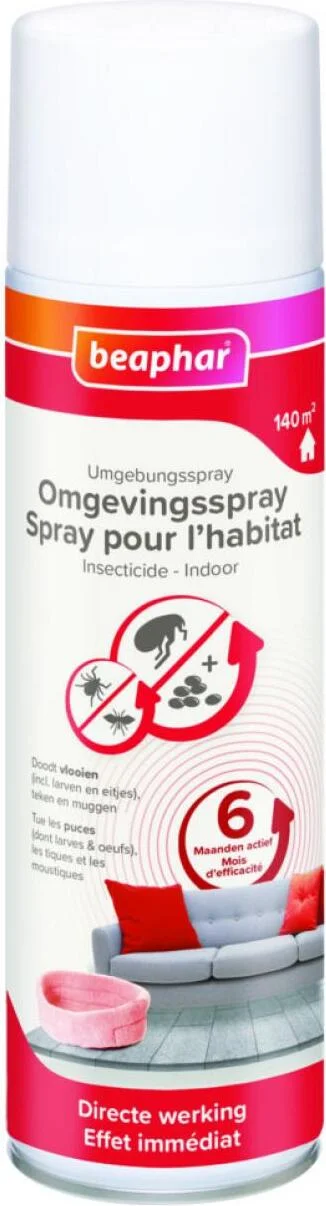 Beaphar omgevingsspray 250 ml