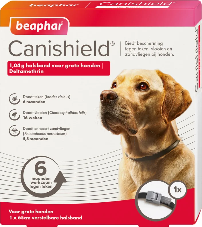 Beaphar Canishield vlooienband hond groot