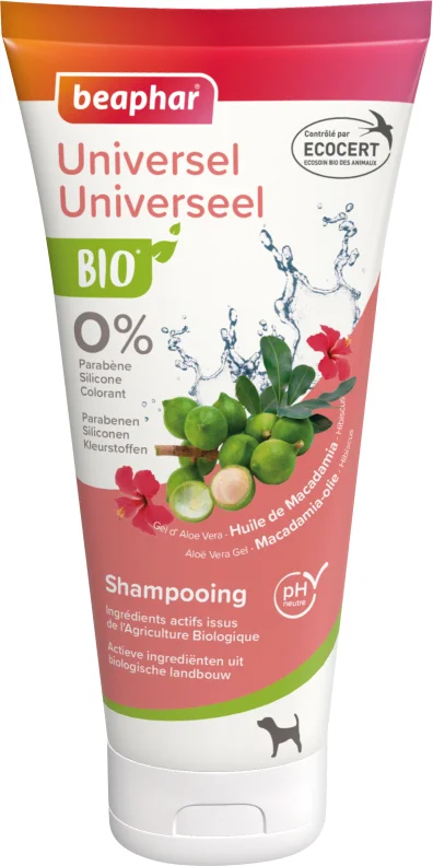 Beaphar hondenshampoo Bio Universeel 200 ml