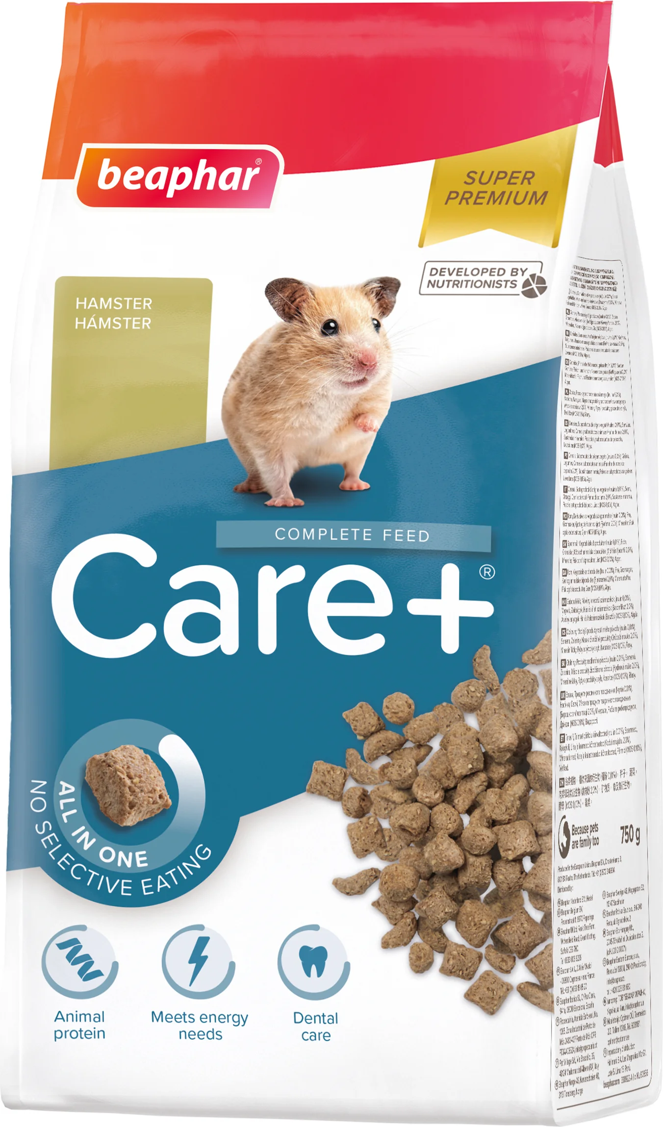 Beaphar hamstervoer Care+ 700 g