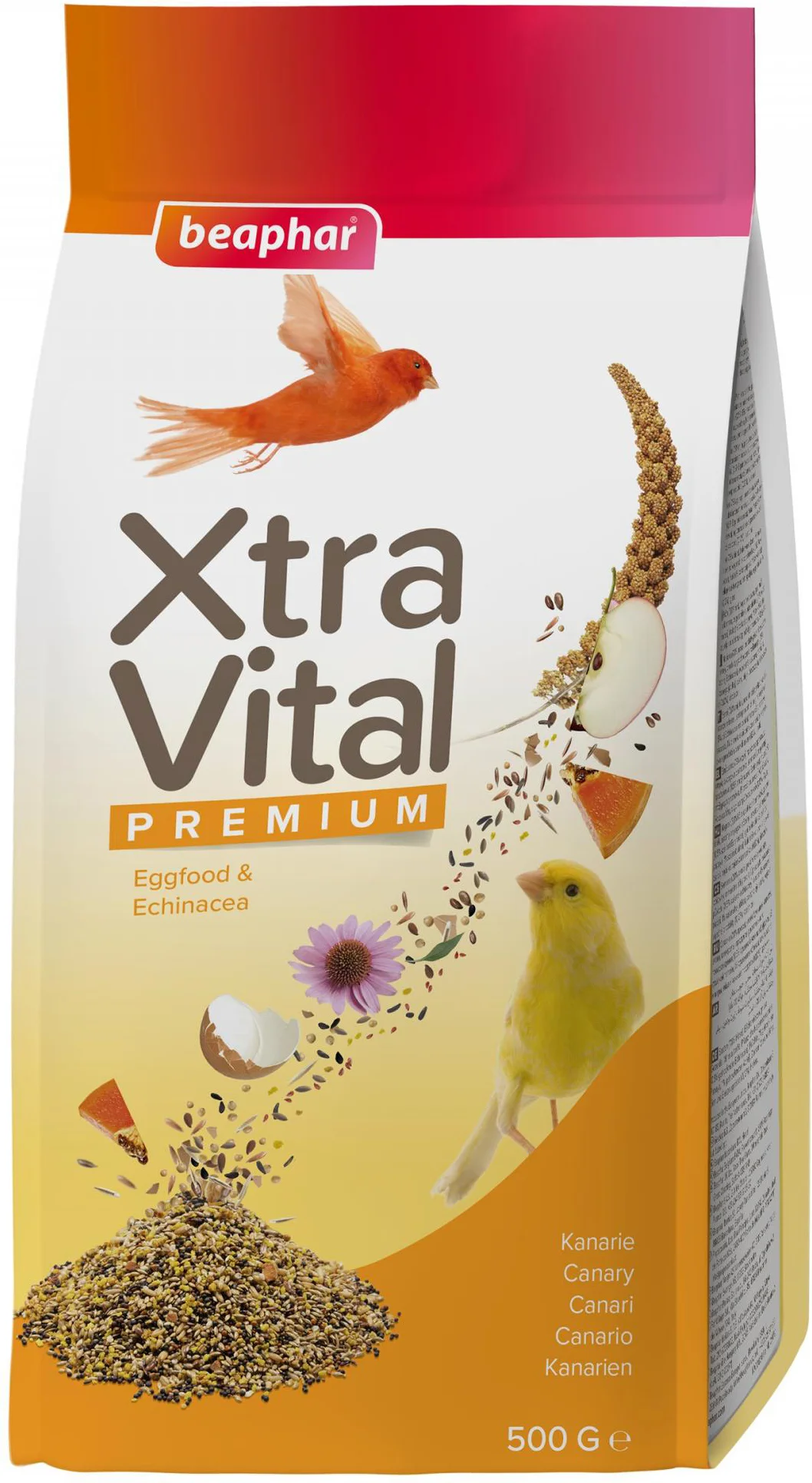 Beaphar vogelvoer Xtravital kanarie 500 g