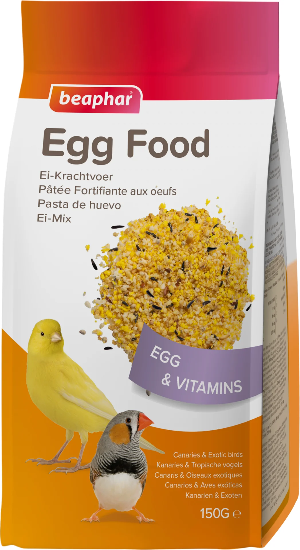 Beaphar vogelvoer Ei-krachtvoer kanarie 150 g