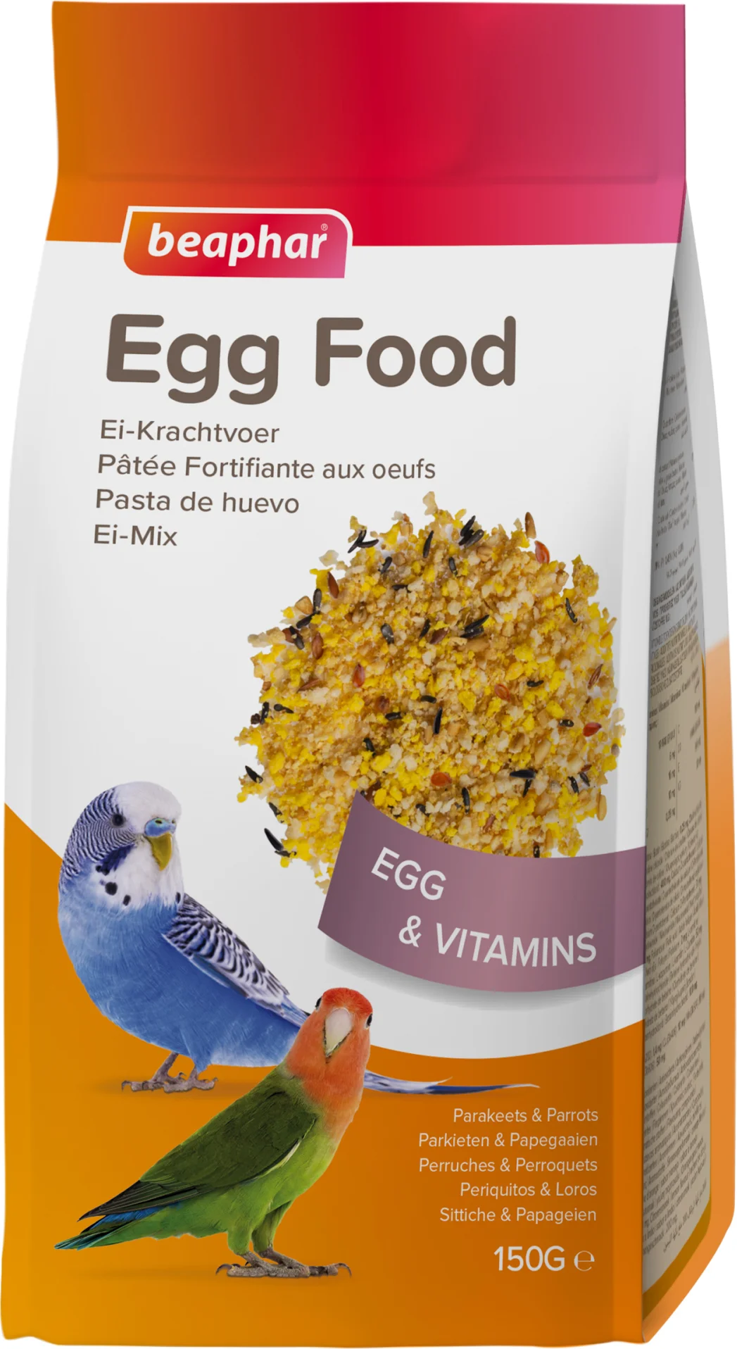 Beaphar vogelvoer Ei-krachtvoer parkiet 150 g