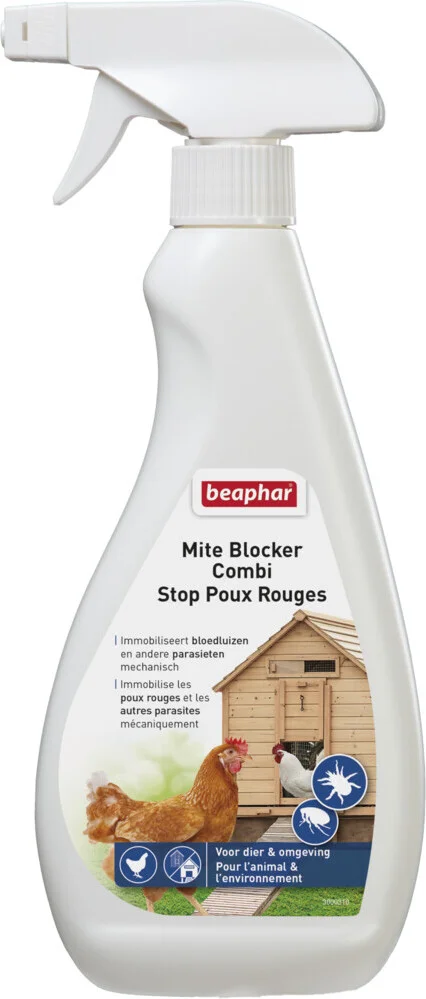 Beaphar parasite spray Mite Blocker combi 500 ml
