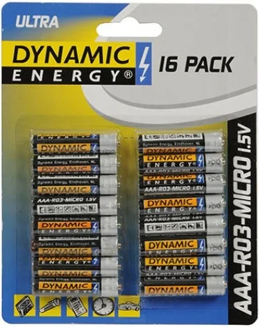 Batterij AAA Ultra 16 stuks