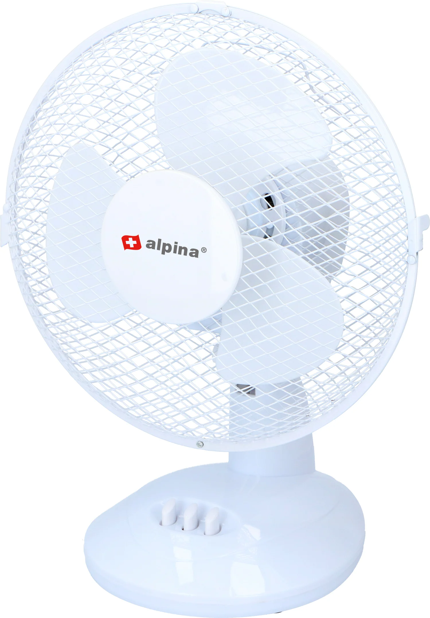 Alpina tafelventilator wit 27,5 x 21,5 x 37 cm