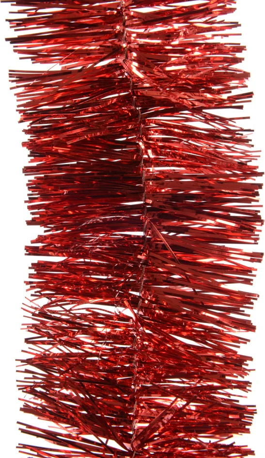 Decoris kerstslinger rood 270 cm
