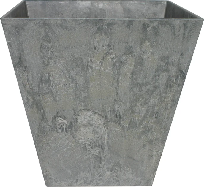 Artstone plantenbak Ella 30 x 30 cm grijs