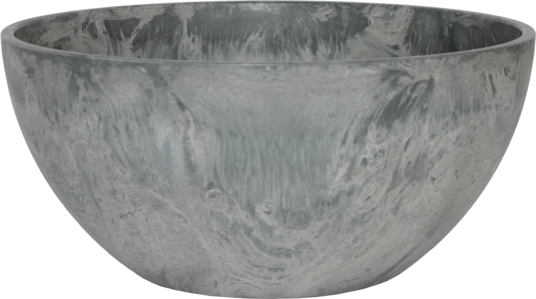 Artstone plantenschaal Fiona D31 H15 cm grijs