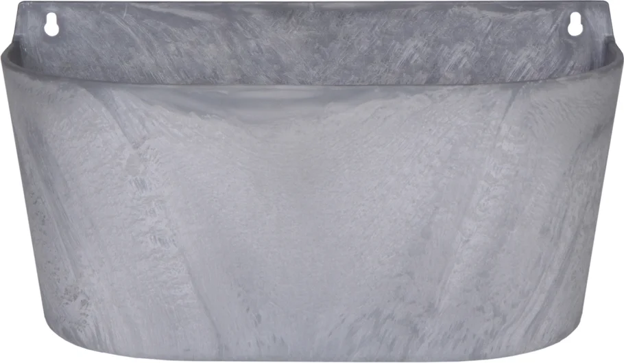Artstone wandhanger Claire 38 x 17 x 20 cm grijs