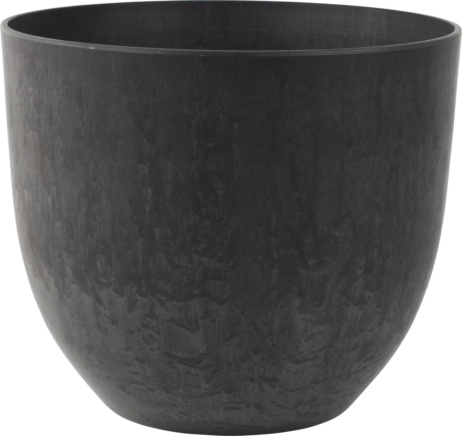 Artstone bloempot Bola D 33 H 29 cm zwart