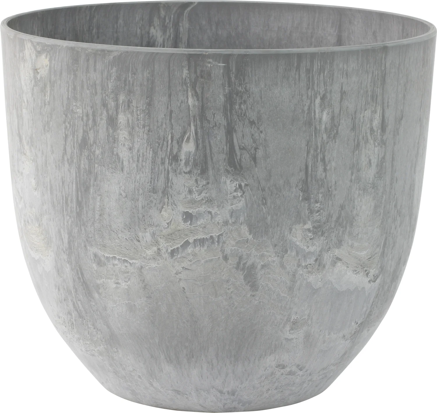Artstone bloempot Bola D 28 H 24 cm grijs