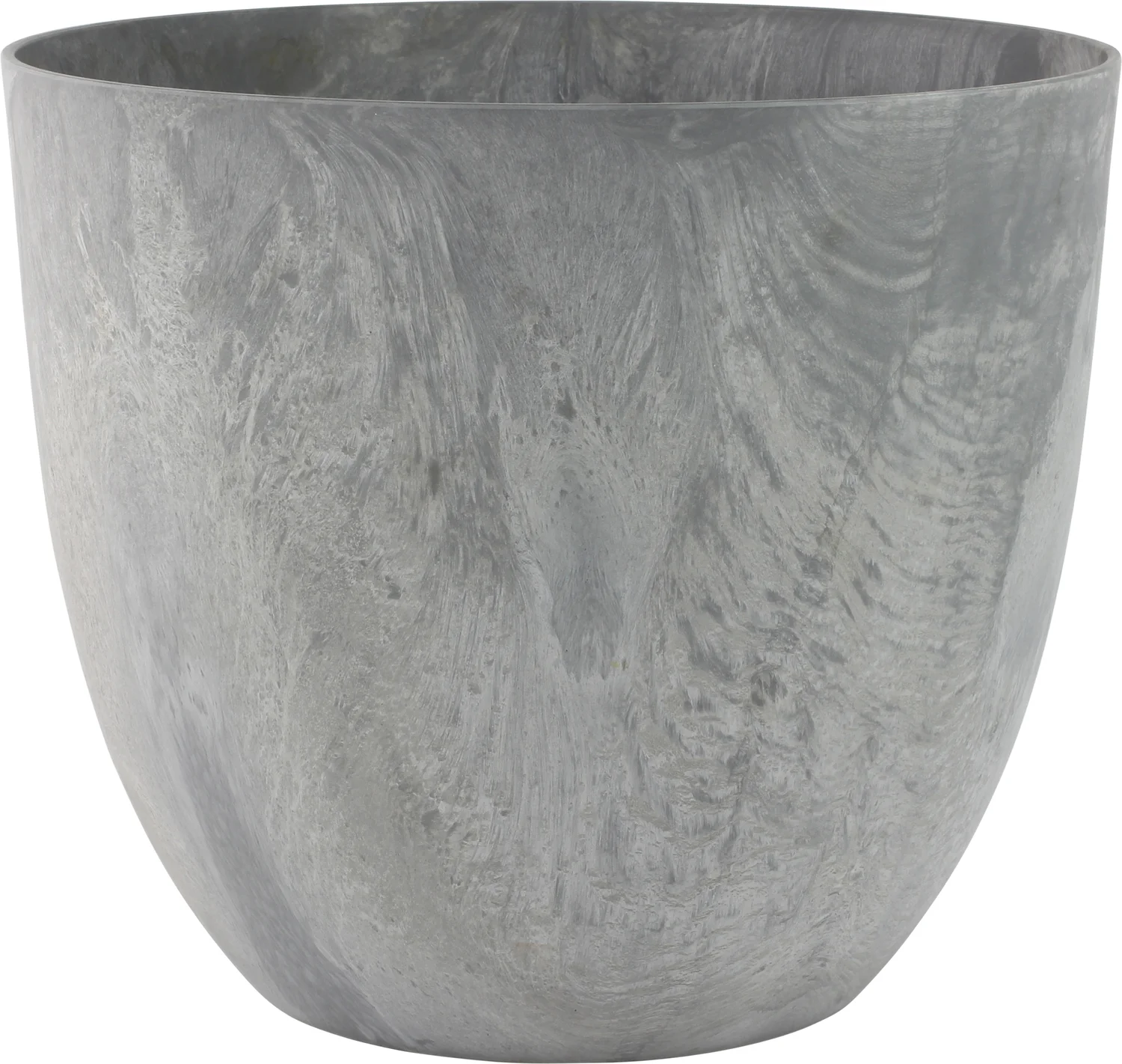 Artstone bloempot Bola D 38 H 33 cm grijs