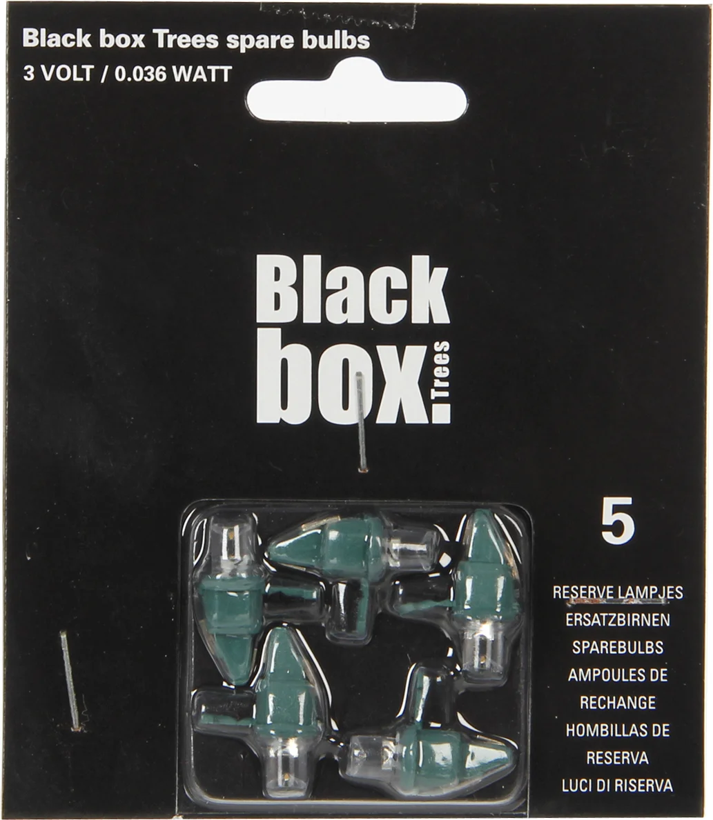 Black Box Trees reservelamp LED warm wit 5 stuks