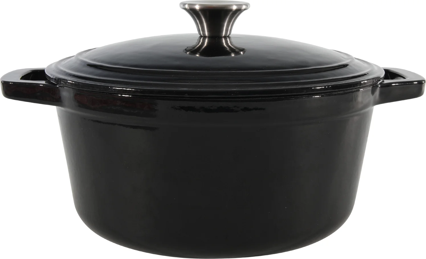 Braadpan zwart D 26 H 12 cm