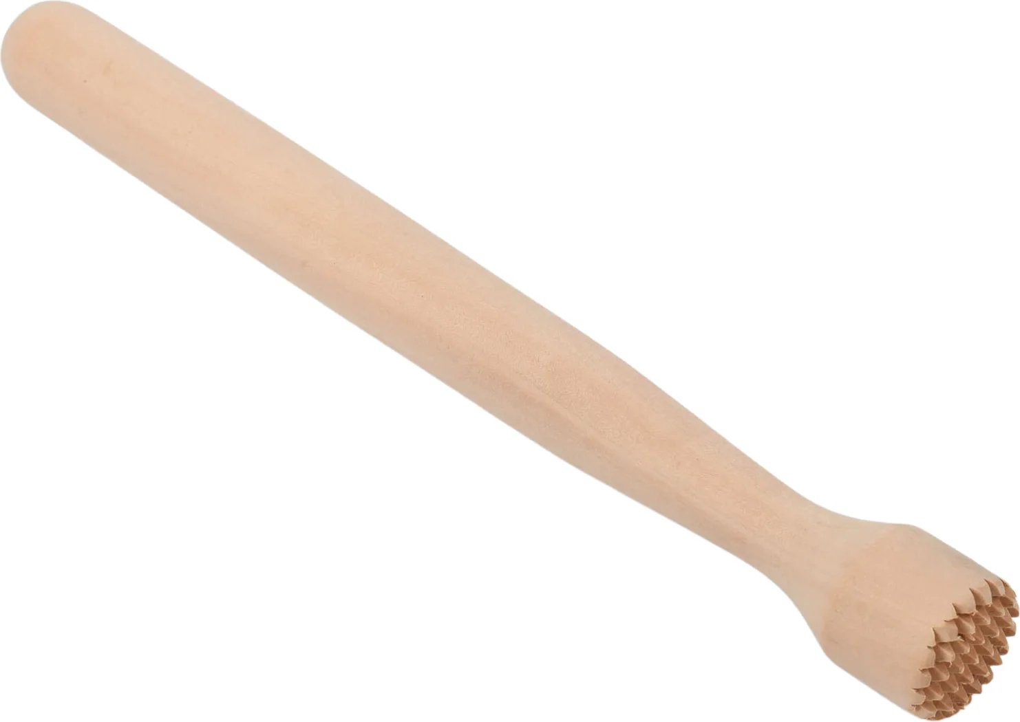 Cocktailstamper mangohout naturel D 2,6 H 20,5 cm