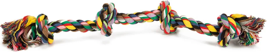 Beeztees hondenspeelgoed flostouw multi 360 g