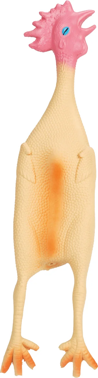 Beeztees piepspeelgoed kip 12 x 6 x 49 cm