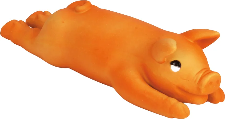 Beeztees piepspeelgoed varken 35 x 7 x 8 cm