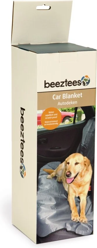 Beeztees hondendeken auto zilver 110 x 130 cm