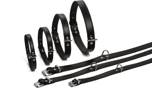 Beeztees hondenhalsband zwart 57 x 20 cm