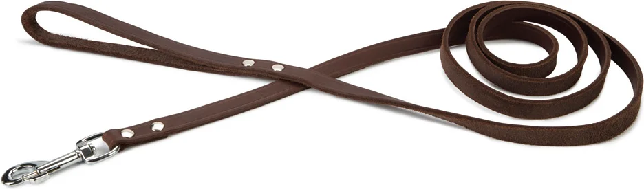 Beeztees hondenriem Geniet bruin 200 x 1,6 cm