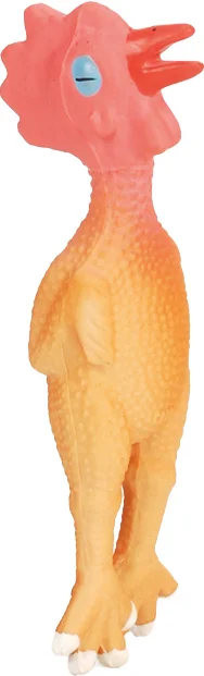 Beeztees piepspeelgoed kip 4 x 3,5 x 15 cm
