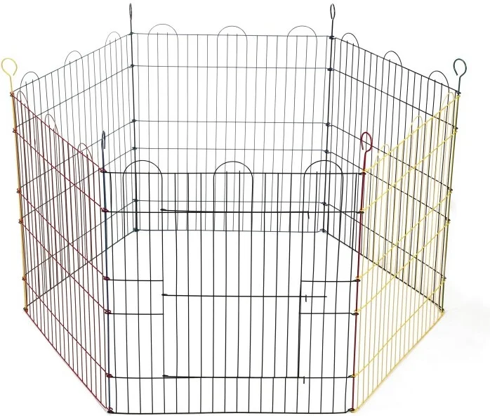 Beeztees konijnenren 6 panelen multi 58 x 66,5 cm