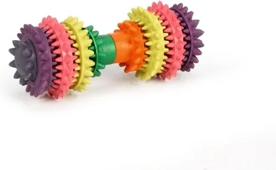 Beeztees rubber Dental care halter mint 14 x 6 cm