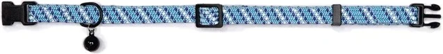 Beeztees kattenhalsband Reflect blauw 22-33 x 1 cm