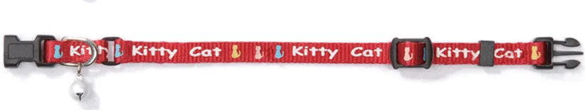 Beeztees kittenhalsband Kitty Cat L rood 23 cm