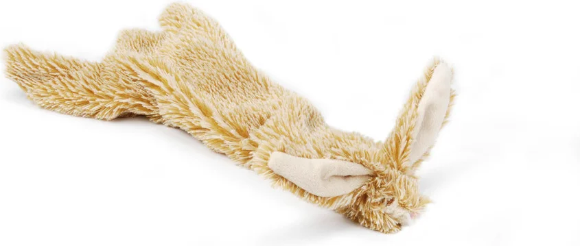 Beeztees Flatino Konijn L 30 cm bruin