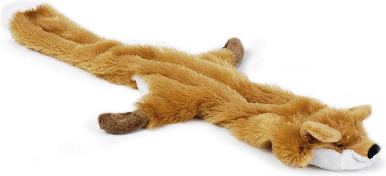 Beeztees hondenspeelgoed Flatinos vos bruin 52 cm