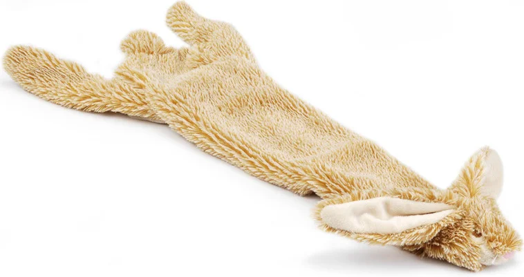 Beeztees hondenspeelgoed Flatino konijn bruin 52 x 9 x 4 cm