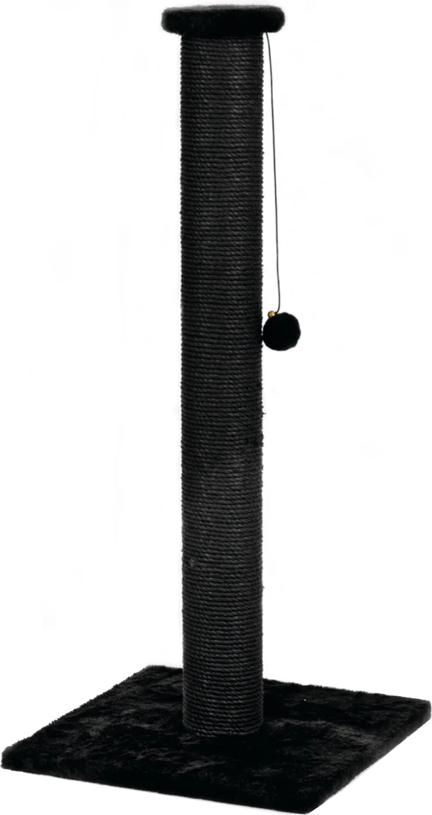 Beeztees krabpaal Serpa zwart 40 x 40 x 90 cm