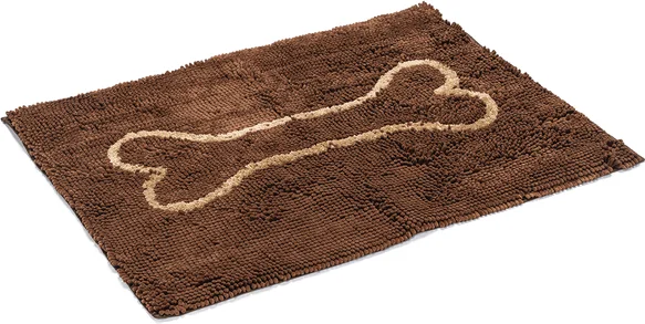 Beeztees droogloopmat Dirty Dog bruin 68 x 88 x 2 cm