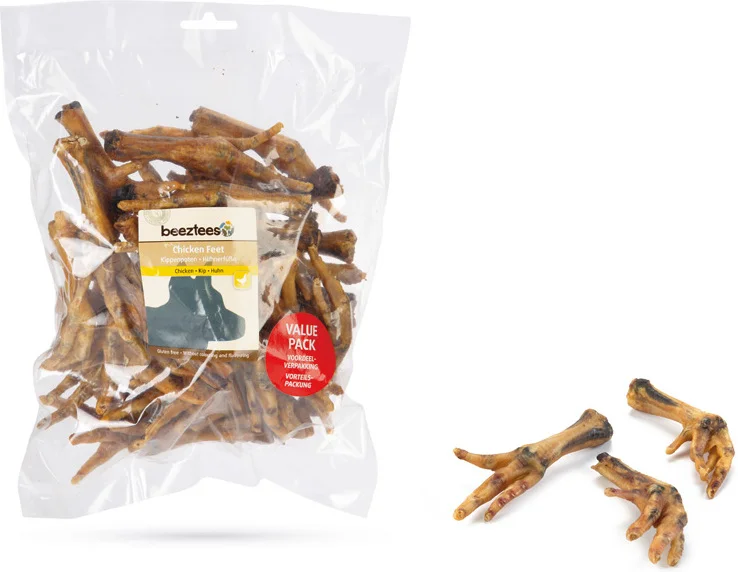 Beeztees kippenpoten 500 g