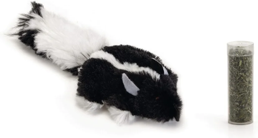 Beeztees kattenspeelgoed Snuffy zwart 14 cm
