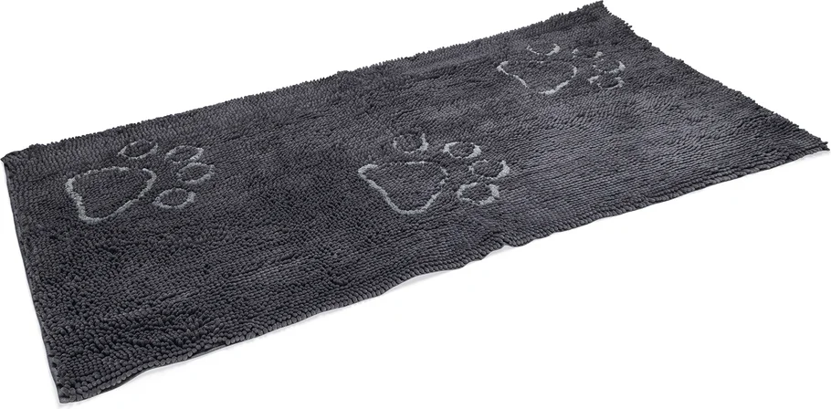 Beeztees droogloopmat Dirty Dog grijs 152 x 76 x 2 cm