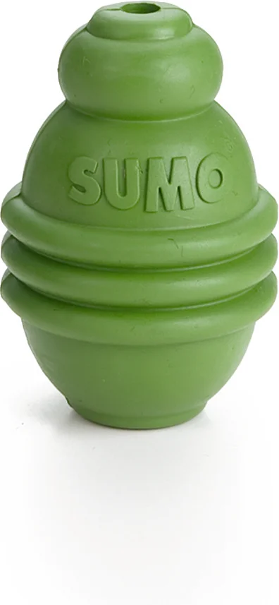 Beeztees kauwspeelgoed Sumo Play S groen D 6 H 8 cm