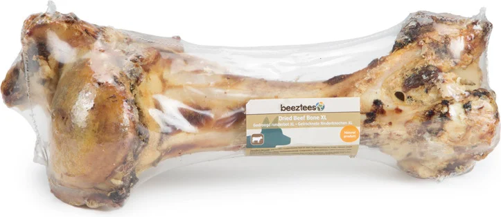 Beeztees gedroogd runderbot XL 30 cm